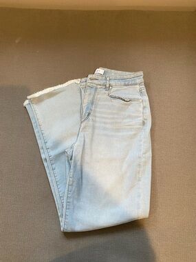 LOFT Light Blue Straight-Leg Jeans